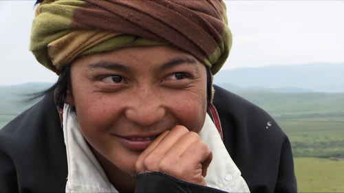 チベット人青年